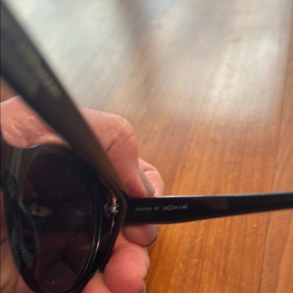 David Yurman Black Cat-Eye Sunglasses - Picture 3 of 4